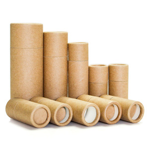 للبيع بالجملة عبوة مستحضرات تجميل 10 ، 30 ، 50 ، من الورق المقوى الأبيض والأسود ، أنبوب ورق كرافت للزجاجة - Product Image 2