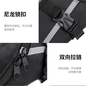 Bolsa para sillín de bicicleta, almacenamiento resistente al agua para el asiento trasero, para equipo de ciclismo y teléfono, uso unisex para adultos - Product Image 4