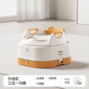 Siège de toilette pour enfants en forme de pomme, en matériau PP, pour l'apprentissage de la propreté des enfants de 2 à 4 ans - Product Image 4