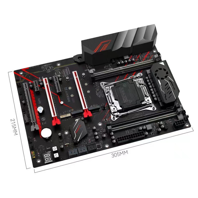 Machinist X99 MR9A Pro Max Motherboard Combo with Xeon E5 2680 V4