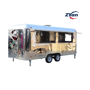 Remolque <span class=keywords><strong>de</strong></span> Comida Móvil <span class=keywords><strong>para</strong></span> Café al Aire Libre con Certificación CE, Construcción <span class=keywords><strong>de</strong></span> Acero Inoxidable, Estufa con Quemador <span class=keywords><strong>para</strong></span> Venta <span class=keywords><strong>de</strong></span> Comida Rápida - Product Image 1
