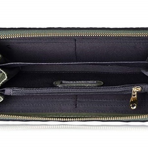 Wholesale Open Unisex Crocodile Pattern Anti-Theft Long Vintage Genuine Leather Clutch Bag with Phone Handbag and Wallet - Product Image 5