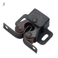 Loquet de porte d'armoire à Double rouleau, quincaillerie de verrouillage robuste