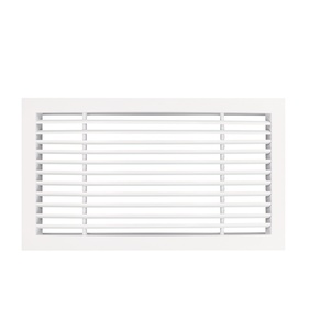 <span class=keywords><strong>Grille</strong></span> de barre linéaire en aluminium <span class=keywords><strong>murale</strong></span> HVAC 400*250mm avec surface pulvérisée RAL9016 pour la ventilation intérieure - Product Image 1