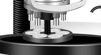 Máquina pulidora y pulidora metalográfica neumática automática de la LMP-4 para equipos de prueba de laboratorio