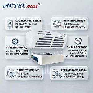 AC.133.221 Unité de réfrigération pour fourgonnette à gaz <span class=keywords><strong>chaud</strong></span> DC12V 24V 2150W, unité de refroidissement pour petit camion pour caisse réfrigérée diesel de 6-10m3 - Product Image 2
