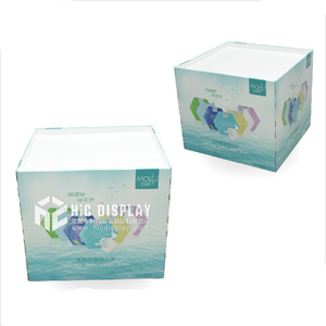 Thân thiện với môi trường siêu thị trung tâm mua sắm quảng cáo hiển thị giá một lần sử dụng giấy gấp quảng cáo đứng nếm - Product Image 4