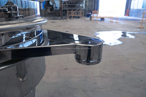 New Food Grade Rotary Vibration Filter <b>Machine</b> Vibrating Separator Motor 300-1000kg/h Capacity SUS304 Material for Home Use - Product Image 6