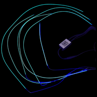 Bande lumineuse LED flexible pour capot de voiture 12V, feux de jour, nouvelle lampe d'ambiance universelle pour voiture, décoration