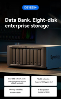 Système de Stockage de Données DS1825+ Synology États-Unis, Serveur NAS 8 Baies 20 To AMD Ryzen V1500B