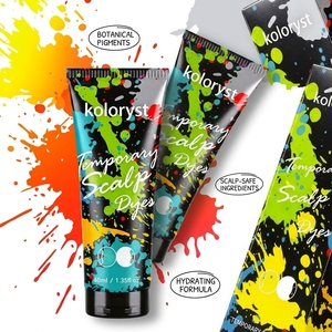 Crème colorante temporaire pour cheveux OEM ODM |   Coloration capillaire lavable pour cosplay |   Coloration capillaire non irritante en marque privée - Product Image 4