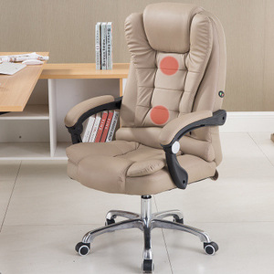 hohe qualität höhenverstellbarer hochrücken drehbarer manager stuhl pu leder executive ergonomische drehbare <span class=keywords><strong>massage</strong></span> bürostuhle - Product Image 3