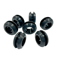 Bouchon d'extrémité de bouchon de trou de bague de serrage en caoutchouc de silicone disponible dans de multiples spécifications pour la protection de câblage de câble métallique