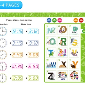 Máquina de Aprendizaje Interactiva para la Educación Temprana de Niños, con Batería, Forma de Animal, Libro Electrónico de Lectura, Libro Sonoro, Puntos de Lectura en Ambos Lados - Product Image 5