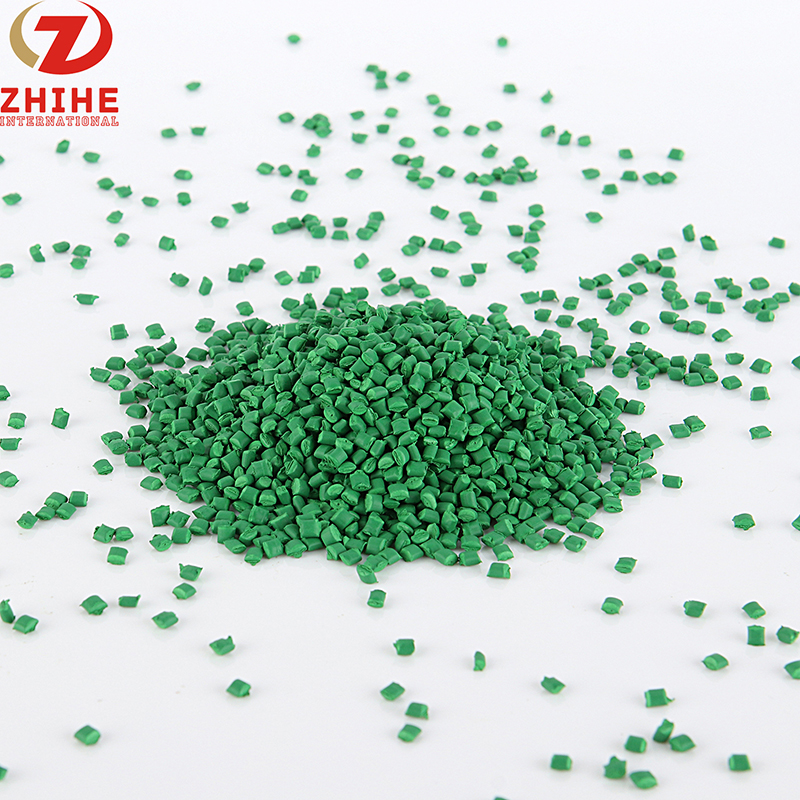 high pigment content injection grade green masterbatch