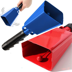 <span class=keywords><strong>Campanacci</strong></span> Personalizzati da 9 Pollici per Eventi Sportivi, Campanelli in Metallo per Stadi e Partite, Regalo con Manico - Product Image 3