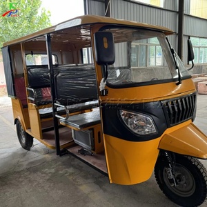 Tricycle Passager à 3 Roues de Haute Qualité en Promotion, Couleur Personnalisable Jaune, Auto-Rickshaw à Essence pour Services de Navette Touristique - Product Image 4
