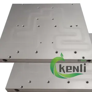 Kenli aluminium blok heatsink pelat pendingin air