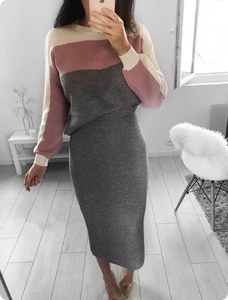 Vendita all'Ingrosso 2026 Abito Sportivo <span class=keywords><strong>Sexy</strong></span> da <span class=keywords><strong>Donna</strong></span> con Collo a O, <span class=keywords><strong>Tuta</strong></span> Sportiva (C18923) - Product Image 4