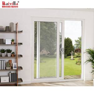 हॉट सेल साउंडप्रूफ एल्यूमीनियम ग्लास स्लाइडिंग पैटियो डोर साइड ओपन सुपरमार्केट और फार्महाउस के लिए वाटरप्रूफ फीचर के साथ ओपनिंग - Product Image 2