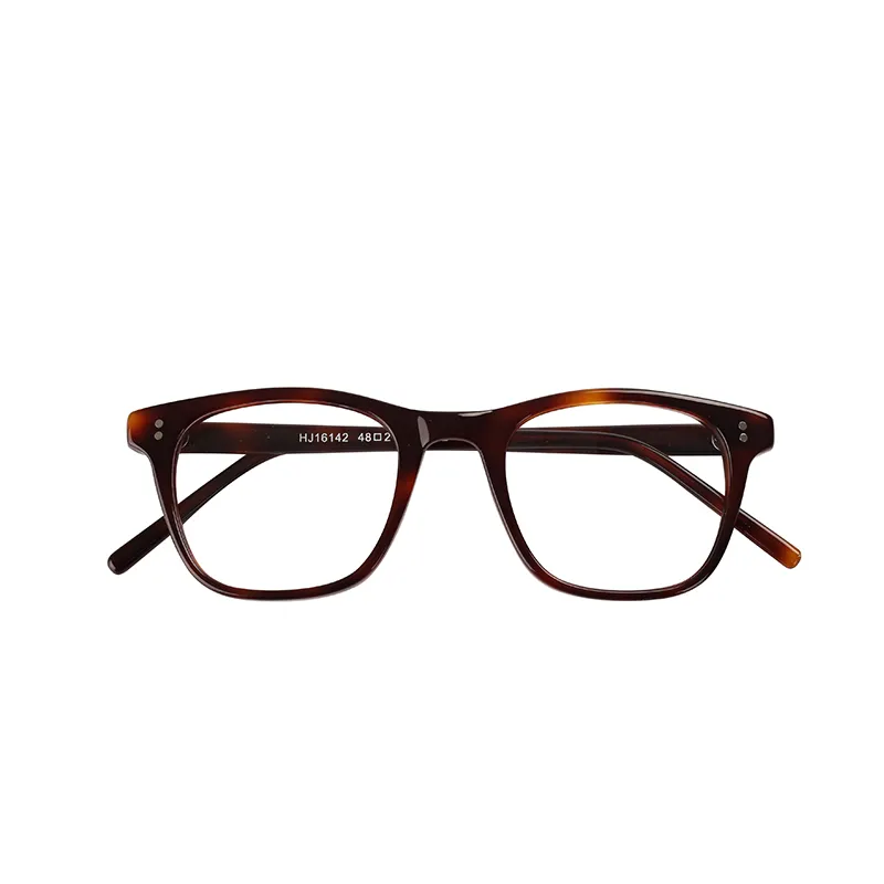 Italia Mazzucchelli Logo Kustom Fashion Square Unisex Asetat Optik Kacamata Bingkai Kacamata