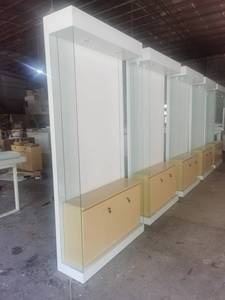 Vitrine de figurines en <span class=keywords><strong>bois</strong></span> avec verre trempé pour magasin de détail - Product Image 5
