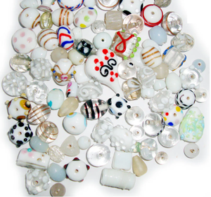 Perles de verre mélangées FE, rondes jaunes, en vrac, pour la fabrication de bijoux, vente en gros, Uttar Pradesh, emballées en boîte, service de moulage/échantillon - Product Image 3