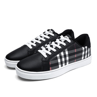 Baskets en toile pour hommes, chaussures de haute qualité à coupe basse, Sneakers plates et tendance