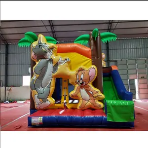 Hot-selling Commercial Cartoon Bouncy Castle Jumping Castle Inflatable Bouncer Combo For Kids