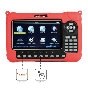 7 인치 스펙트럼 분석기 새트파인더, DVB-S2 + T2 + C 콤보 위성 파인더 미터 지원 H.265 (8 비트) 새트링크 WS-6980 - Product Image 3