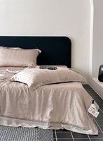 Housse de coussin enveloppante moderne, lavable en machine, respirante, rafraîchissante, écologique, 100% Lyocell, pour la maison et l'hôtel