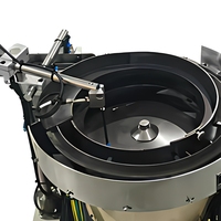 Alimentateur vibrant à bol motorisé haute performance en acier inoxydable personnalisé, contrôlé par PLC, avec garantie d'un an pour les pièces métalliques
