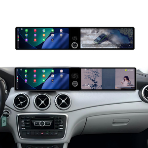 Radio Multimedia para Auto Baoshang con Pantalla Táctil Dual de 12.3'' y Android 13 para <span class=keywords><strong>Mercedes</strong></span>-Benz GLA 2013-2015, con <span class=keywords><strong>DVD</strong></span>, GPS, Navegación y Carplay - Product Image 1
