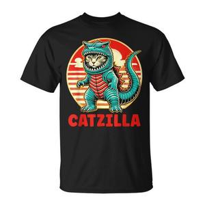 Maglietta Catzilla per Mamma e Papà di Gatti - Prodotto Promozionale - Product Image 1