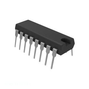 MAX743EPE+ 16 DIP (0,300\", 7,62 mm) En stock Circuit intégré Prix IC REG BCK BST PROG 2A DL 16PDIP Gestion de l'alimentation (PMIC) - Product Image 1