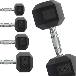 2024 INSTING Fitness Equipment Weightlifting Machine Gym <b>Dumbbells</b> Rubber Cast Iron 2.5-50kg Hex <b>Dumbbells</b> - Product Image 1