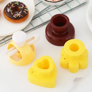 Molde de Plástico Creativo para Donuts, Reutilizable y Ecológico, Herramientas de Repostería, Cortador para Decoración de Pasteles Zenidoo - Product Image 2