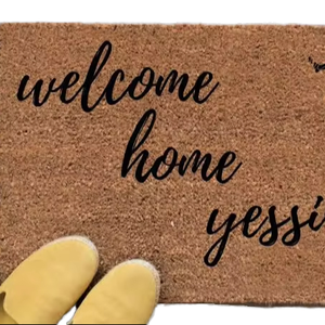 Taille de coupe libre PVC vinyle revêtement de sol tapis de bobine tufté boucle pile paillasson ferme anti-dérapant imperméable Nylon revêtement Oriental nouveauté - Product Image 3