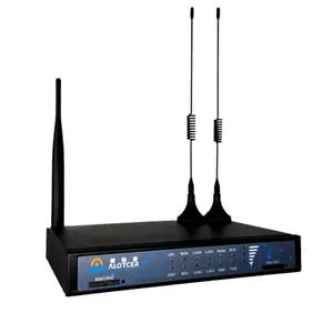 Roteador industrial ar7000 1 wan 4 lan 4g, com portas de lan, wi-fi para dados remotos industriais via rede sem fio