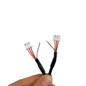 Extension Plug 3 cores bouclier câble pour 2 Cellulaire mâle JST-XH Type RC Lipo Équilibre de La Batterie Câble Rallonge pour Lipo Batterie