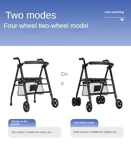 Marco de ayuda plegable para la movilidad Ayudas para caminar Cuidado en el hogar Ancianos Mayores Discapacitados - Product Image 5