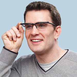 <span class=keywords><strong>Lunettes</strong></span> de lecture anti-lumière bleue 2026, ultra-légères, demi-monture, à focale réglable, avec verres transparents, idéales pour l'utilisation au lit - Product Image 2