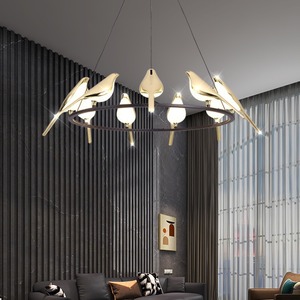 2023 Modern Minimalist Magpie Pendant <b>Light</b> Unique Creative Lighting Fixture for <b>Dining</b> Rooms Living Rooms Bars & <b>Dining</b> Tables - Product Image 1
