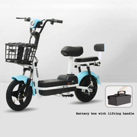 Vélo électrique 350W 48V en gros avec verrouillage, vitesse 40km/h, charge 150kg, moteur brushless haute performance, double anti-vibration, pour adulte, fabriqué en Chine