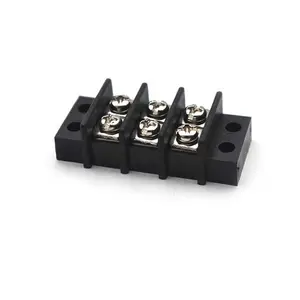 Professional manufacturers 49-9.5mm pitch black barrier Terminal Block Screw Terminal Connector