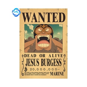 Nouveau <span class=keywords><strong>Poster</strong></span> Rétro en Papier Kraft One Piece Avis de Recherche 129-176 Produits Dérivés d'Animation pour E-commerce Transfrontalier - Product Image 6