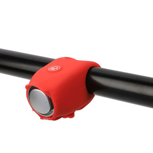 Campana de silicona para bicicleta con sonido fuerte, accesorio universal para bicicleta con batería, bocina para bicicleta de montaña, equipo de ciclismo - Product Image 1