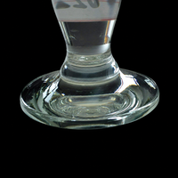 Grand bougeoir cylindrique en cristal pour bougie hurricane, centre de table pour mariage et Noël, décoration écologique faite à la main en argent