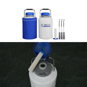 Tanque <span class=keywords><strong>de</strong></span> Almacenamiento <span class=keywords><strong>de</strong></span> Nitrógeno Líquido <span class=keywords><strong>de</strong></span> 2L, Contenedor Criogénico <span class=keywords><strong>de</strong></span> Aleación <span class=keywords><strong>de</strong></span> Aluminio para Uso Doméstico, Preservación <span class=keywords><strong>de</strong></span> Semen Bovino - Product Image 1