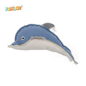 Balina yunus köpekbalığı interaktif peluş köpek Chew <span class=keywords><strong>Pet</strong></span> oyuncak - Product Image 3